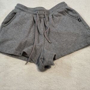 Cozy Heather Gray Women's Athletic Shorts